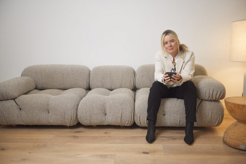 Louis-Stedman-Bryce-corporate headshot photography by brighton photographer emma bailey at hove beach huts