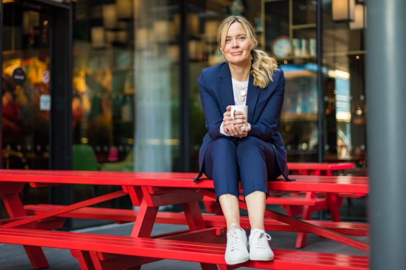 Louis-Stedman-Bryce-corporate headshot photography by brighton photographer emma bailey at hove beach huts